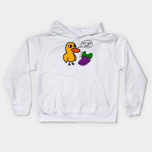 Got Any Grapes Duck Song Kids Hoodie